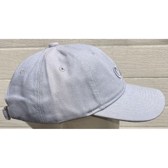 ALO YOGA Light Blue Baseball Cap Snap Back Adjustable Unisex NWT - Picture 4 of 7